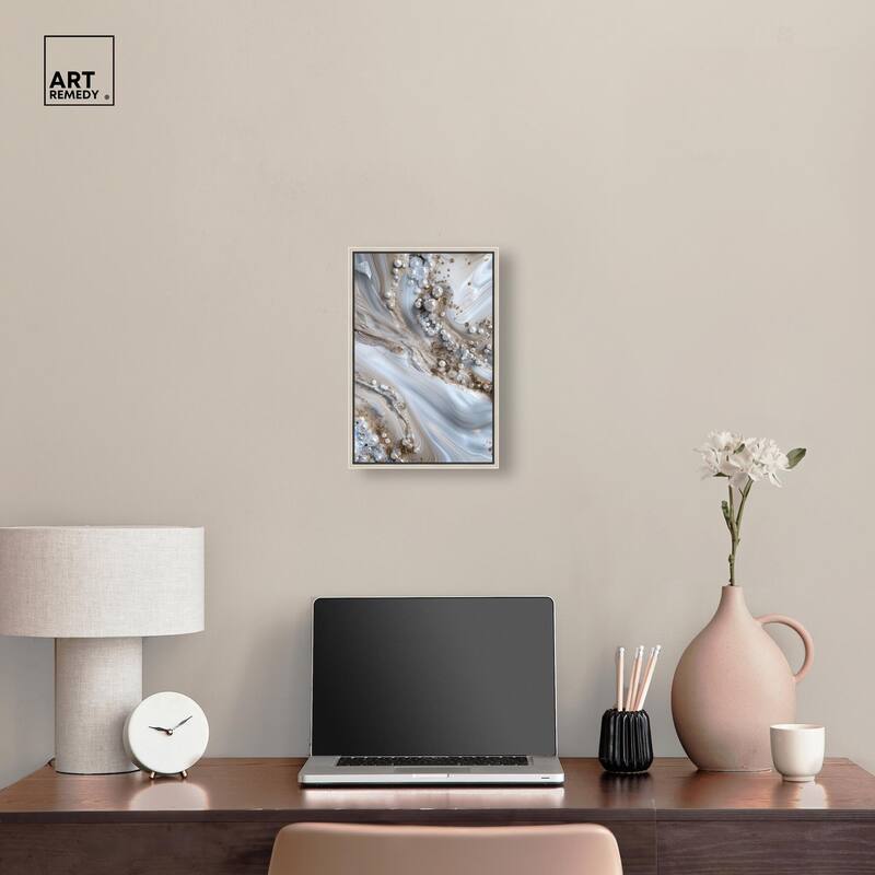 Effervescent Earth Canvas by Art Remedy