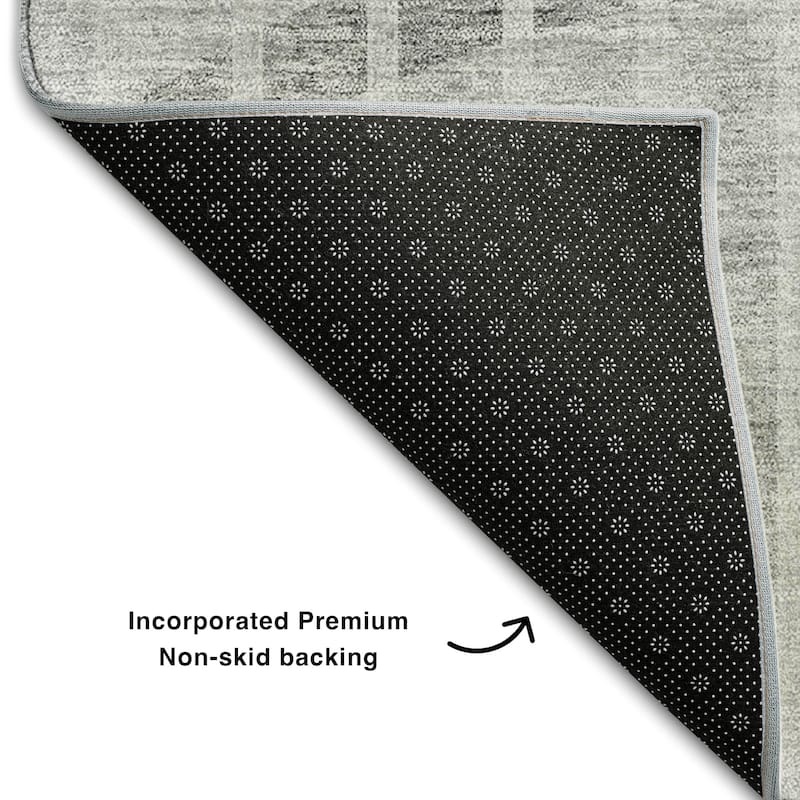 Premium Washable Super Soft Contemporary Deco Mayfield Rug
