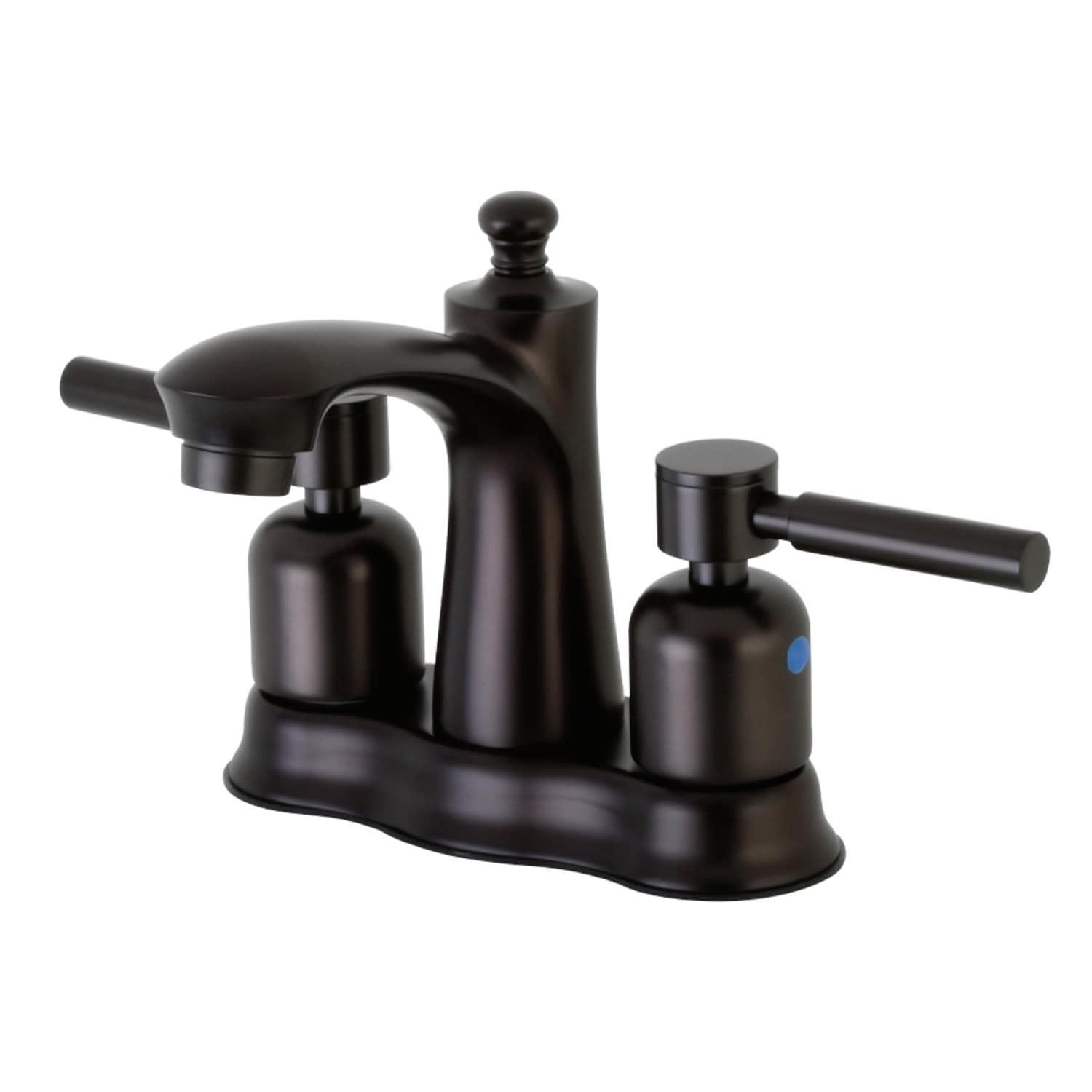 Kingston Brass Concord 1.2 GPM Centerset Bathroom Faucet with Metal