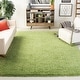 preview thumbnail 10 of 142, SAFAVIEH Handmade Classic Shag Nakhshun Rug 4' x 6' - Lime
