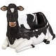 preview thumbnail 8 of 10, Design Toscano Cowch Holstein Cow Bench