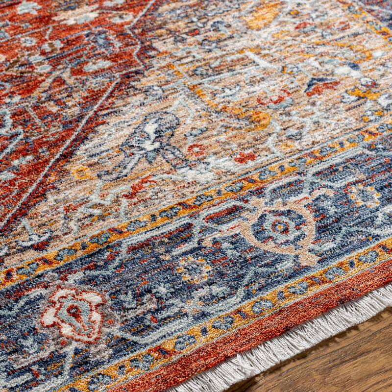 Livabliss Mesut Traditional Medallion Area Rug