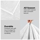 preview thumbnail 18 of 69, Superior Classic Solid Fleece Blanket Plush Medium Weight