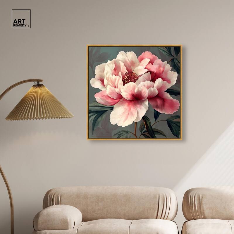 Opal Bloom I Canvas by Art Remedy