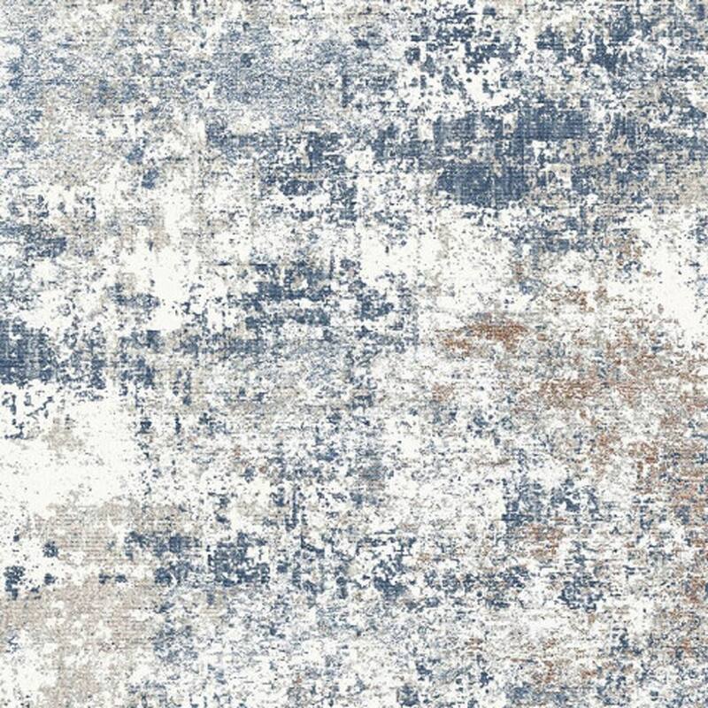 HomeRoots Abstract Modern Rectangle Area Rug