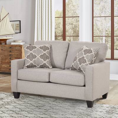 American Furniture Classics Model Moroccan Series Loveseat with Two Accent Pillows