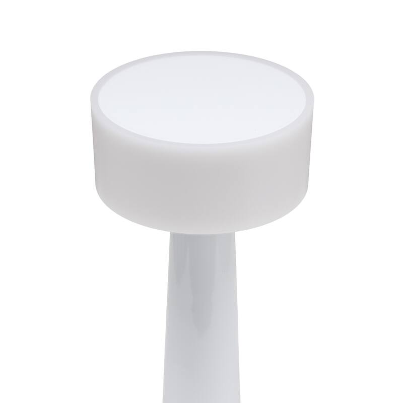 LED Saucer Mini Touch Sensor Desk Lamp - 8.5" - White