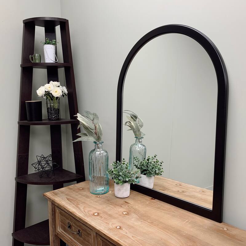 Mifflin Framed Vanity Mirror - Crescent Cathedral - 24.4x32.4