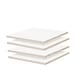 preview thumbnail 1 of 9, Palace Imports 100% Solid Wood Set of 4 Small Shelves for Family Wardrobe Armoires
