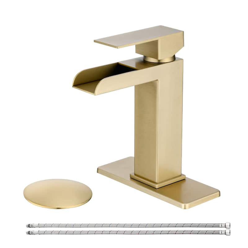 Waterfall Bathroom Single Handle Faucet