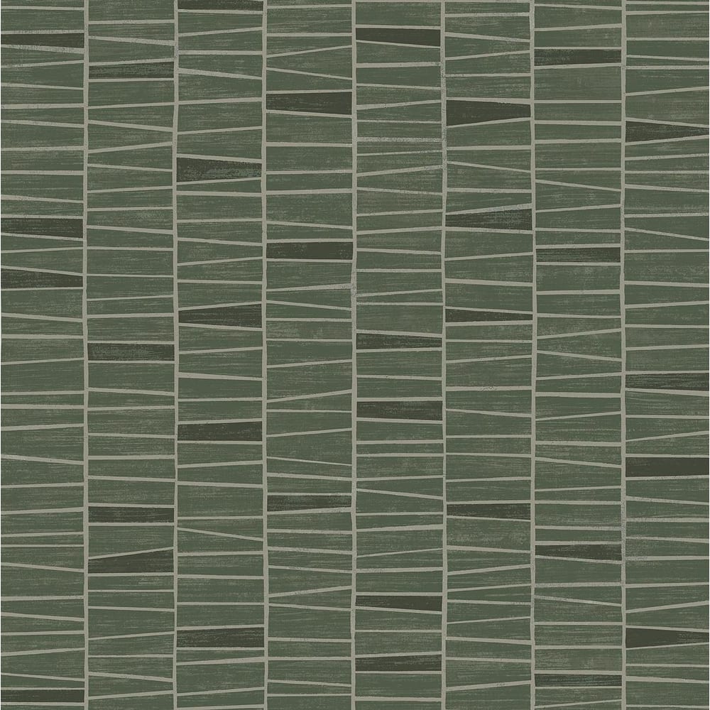 Stacy Garcia Home Organic Stripe Peel and Stick Wallpaper
