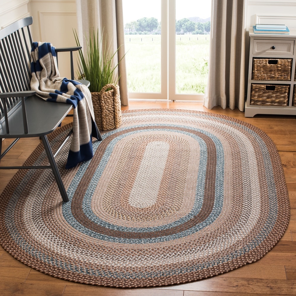 Blue Braided Area Rugs - Bed Bath & Beyond