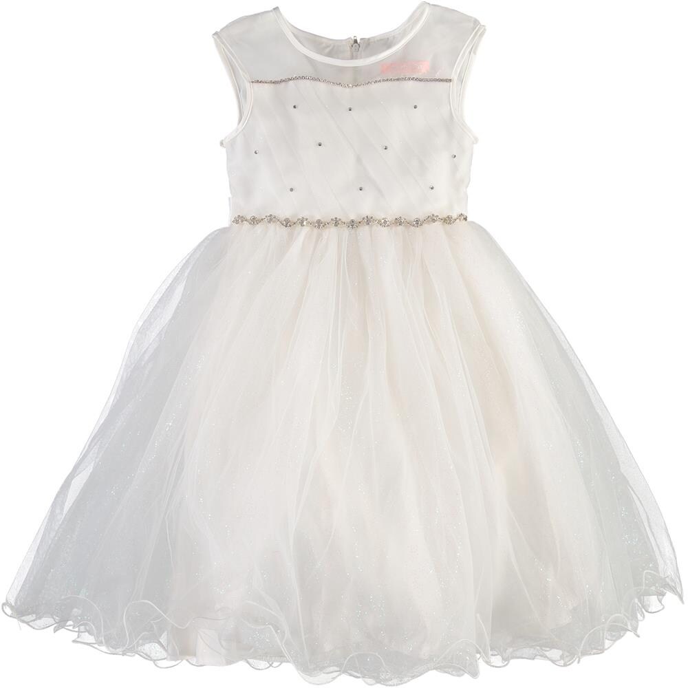 Shop Pink Butterfly Girls 7 16 Rhinestone Glitter Princess Formal