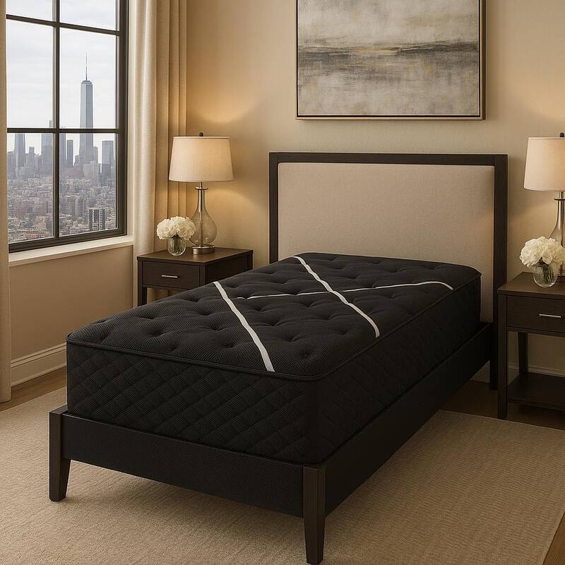 Restonic ComfortCare Hybrid Heartland Mattress - White - Twin XL - Plush