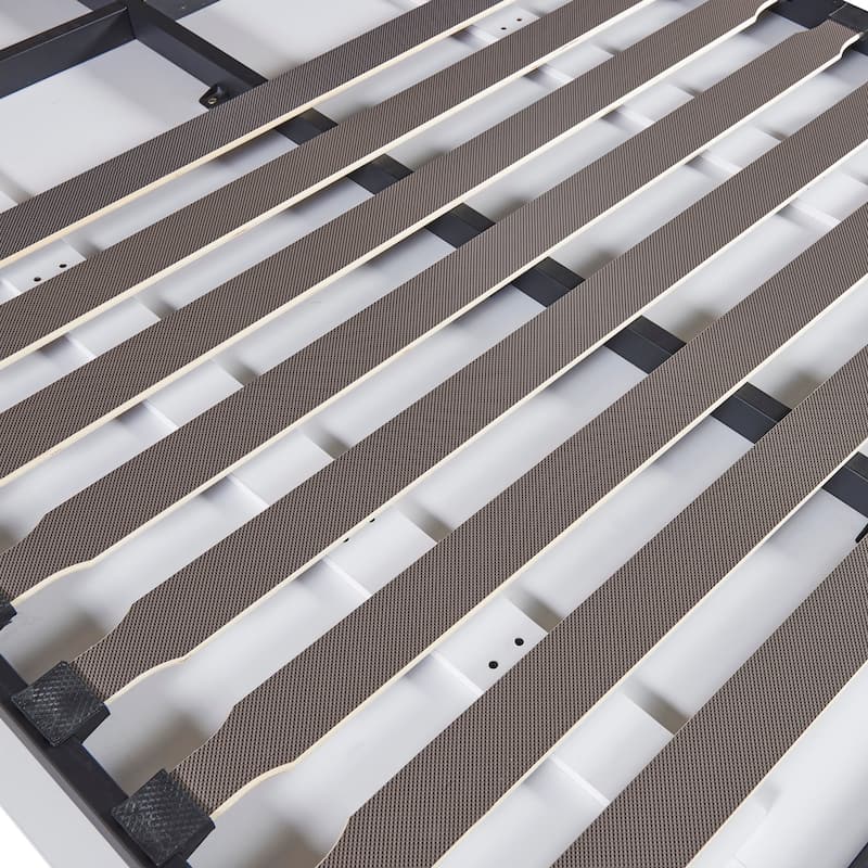 Space-Saving White Full Size Murphy Wall Bed with Multi-Layer Storage Cabinet