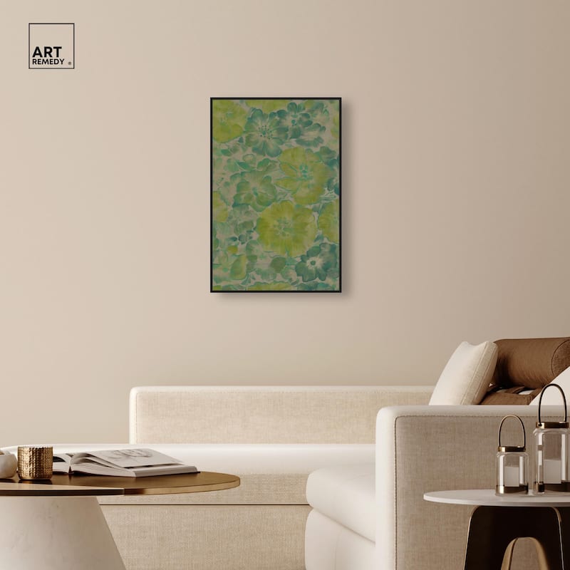Verdigris Vista Canvas by Art Remedy