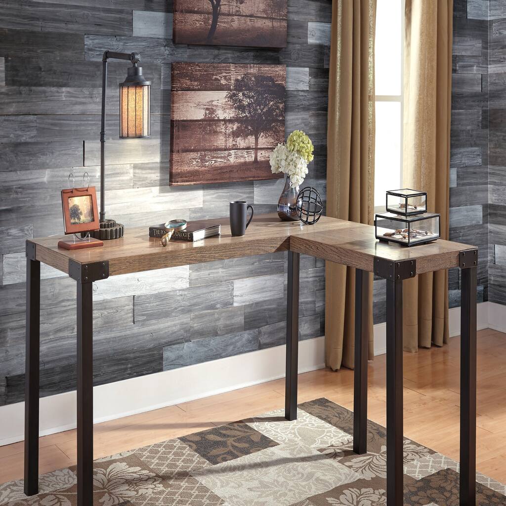 Reclaimed Rustic Wall Planks/Self Adhesive Barn Wood Wall Panels - 4Box