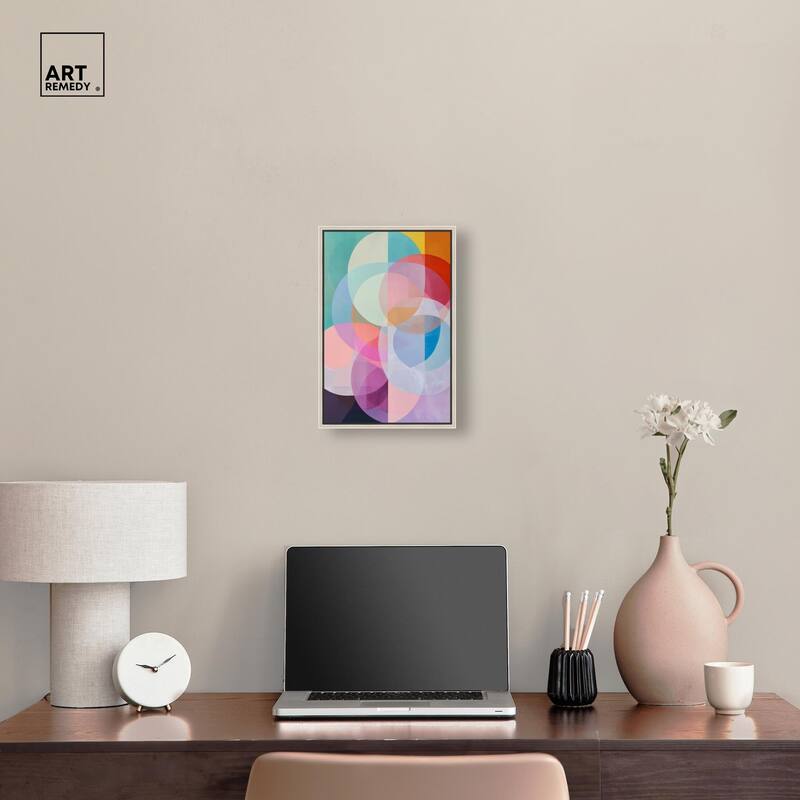 Oneiric Circles II Canvas by Art Remedy