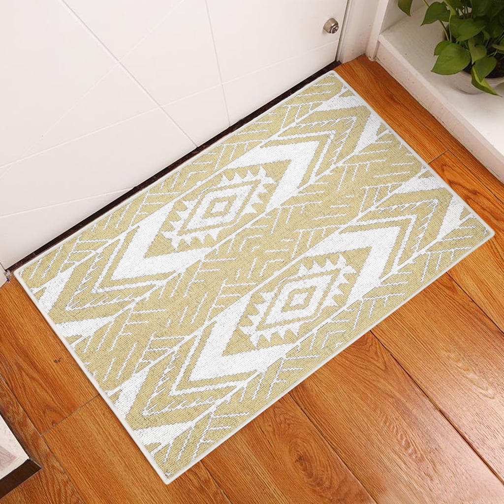 Sussexhome Heavy Duty Ultra Thin Non Slip Washable Cotton Indoor Rug - 2' x 3'