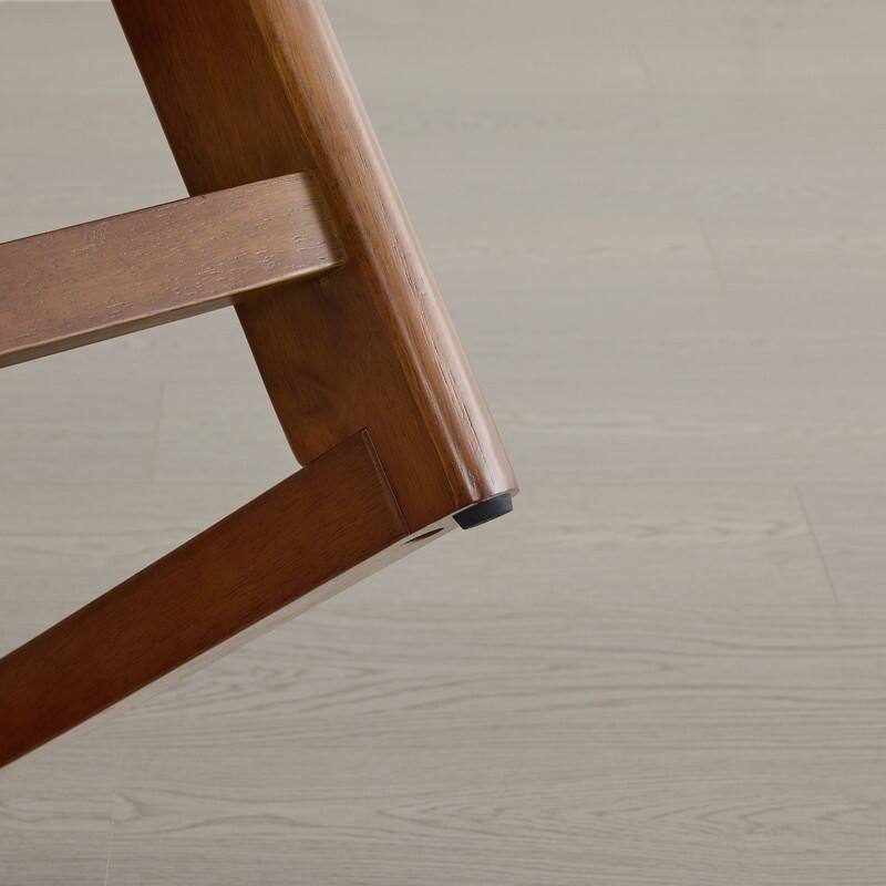 Spruce & Spring Arya Upholstered Boucle Dining Chair with Solid Wood Frame