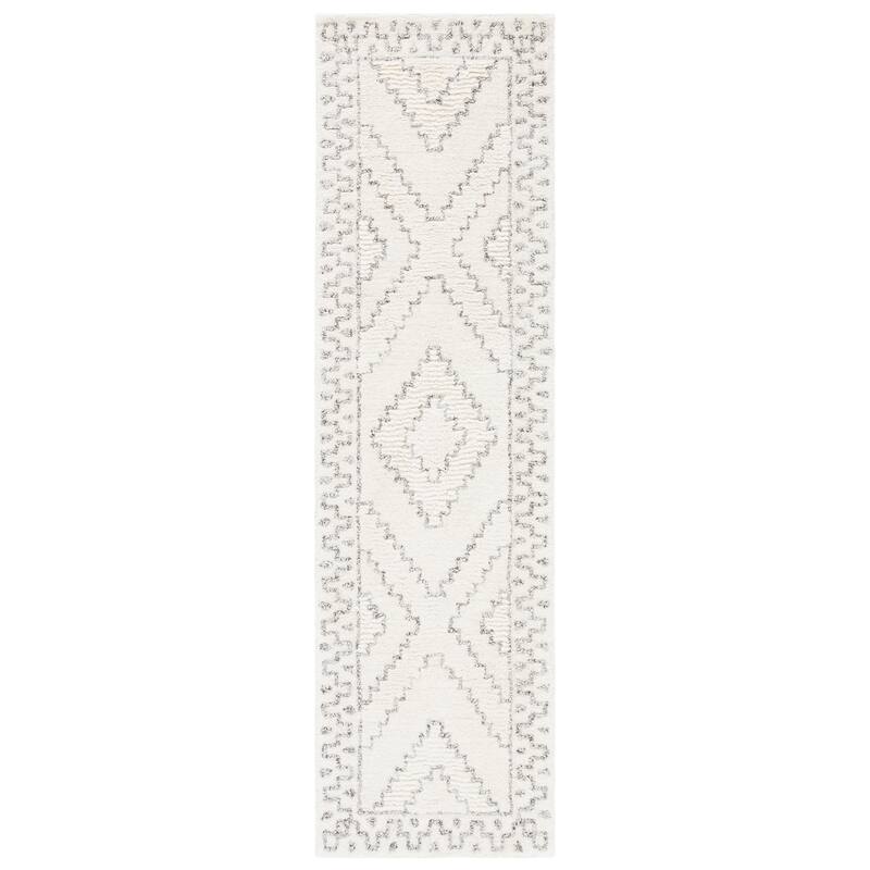 SAFAVIEH Handmade Casablanca Shag Kika Wool Rug