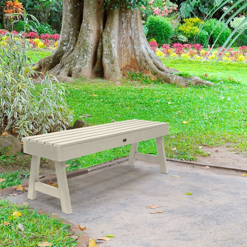Highwood Weatherly 4-foot Eco-friendly Synthetic Wood Picnic Bench