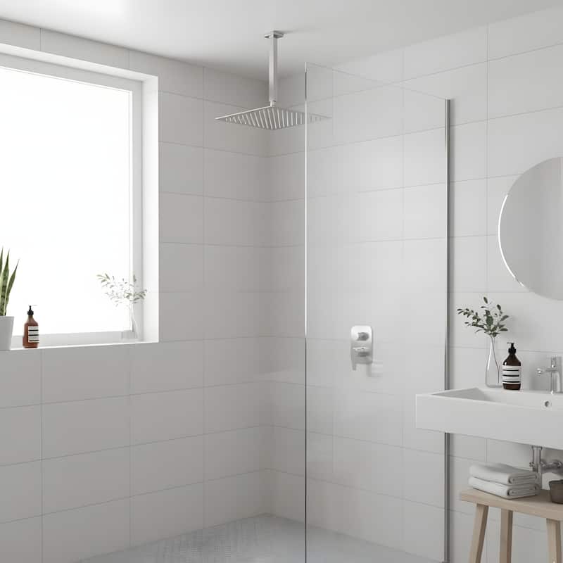 Bathroom Luxury High Pressure Waterfall Rain Shower Head