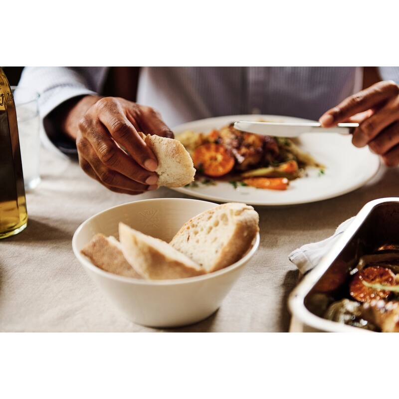 Royal Doulton 1815 Pure Dinnerware Set White, 12 Piece Set