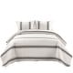 preview thumbnail 6 of 51, Lush Decor Farmhouse Stripe 3 Piece Quilt Set