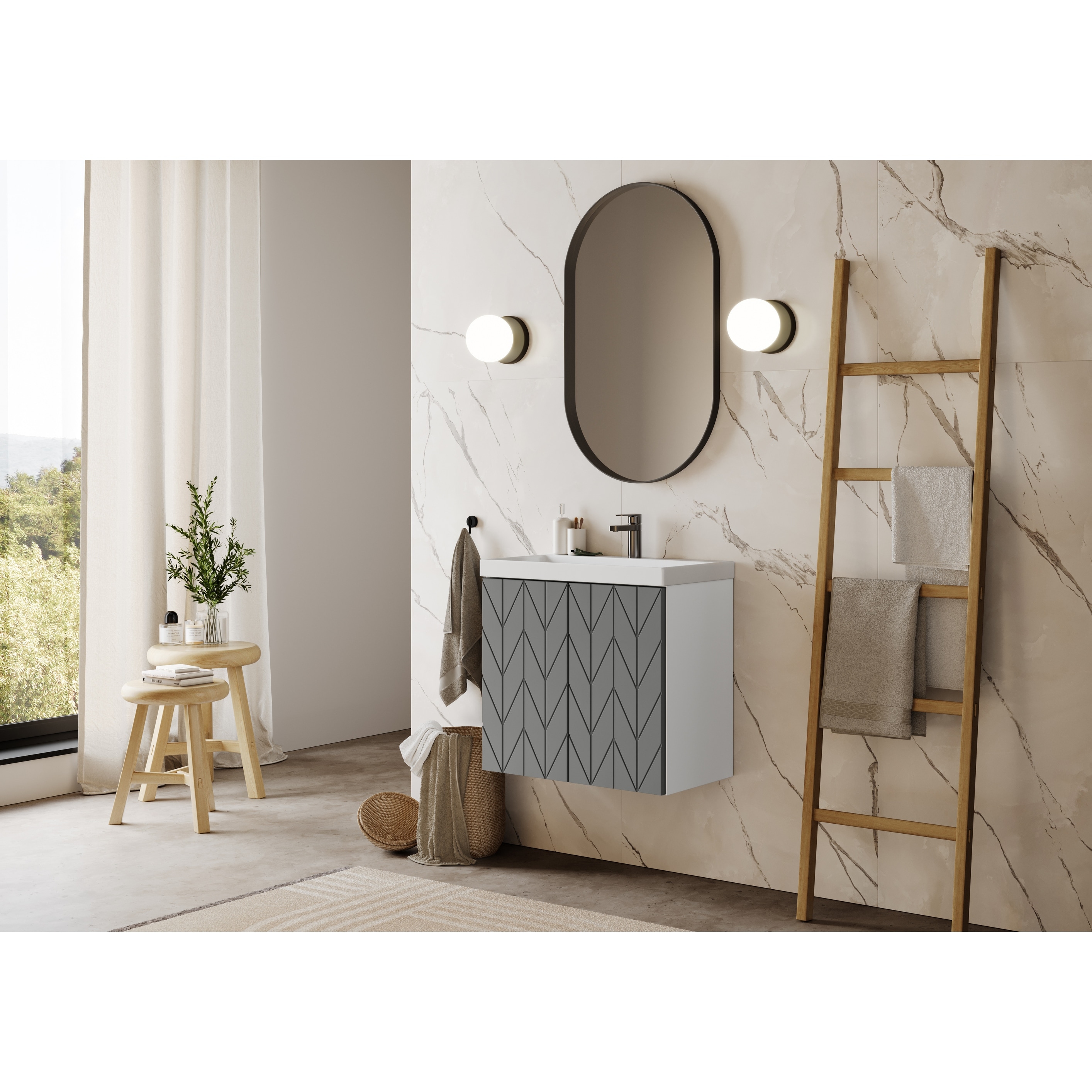 40 inch sale tall bathroom vanity