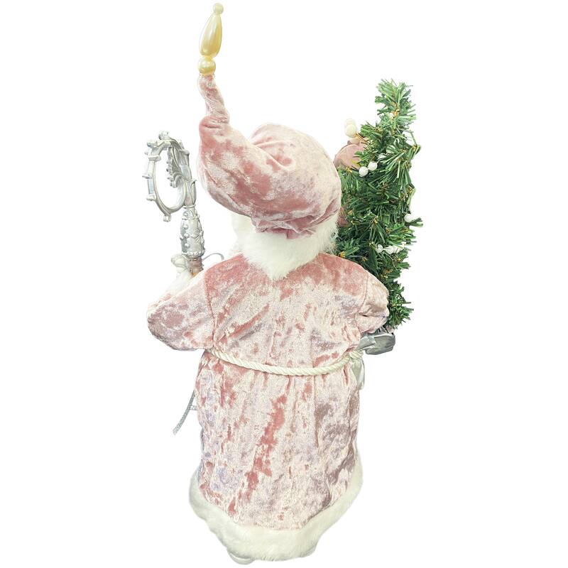 15" Mauve Victorian Claus