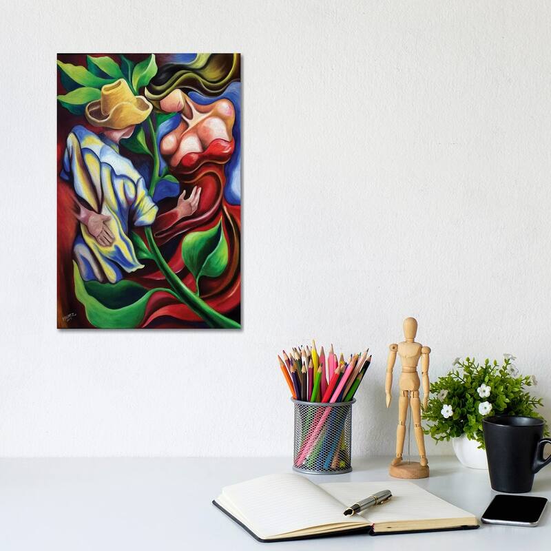 iCanvas "Dancing In Countryside" by Dixie Miguez Canvas Print - 12x8x0.75