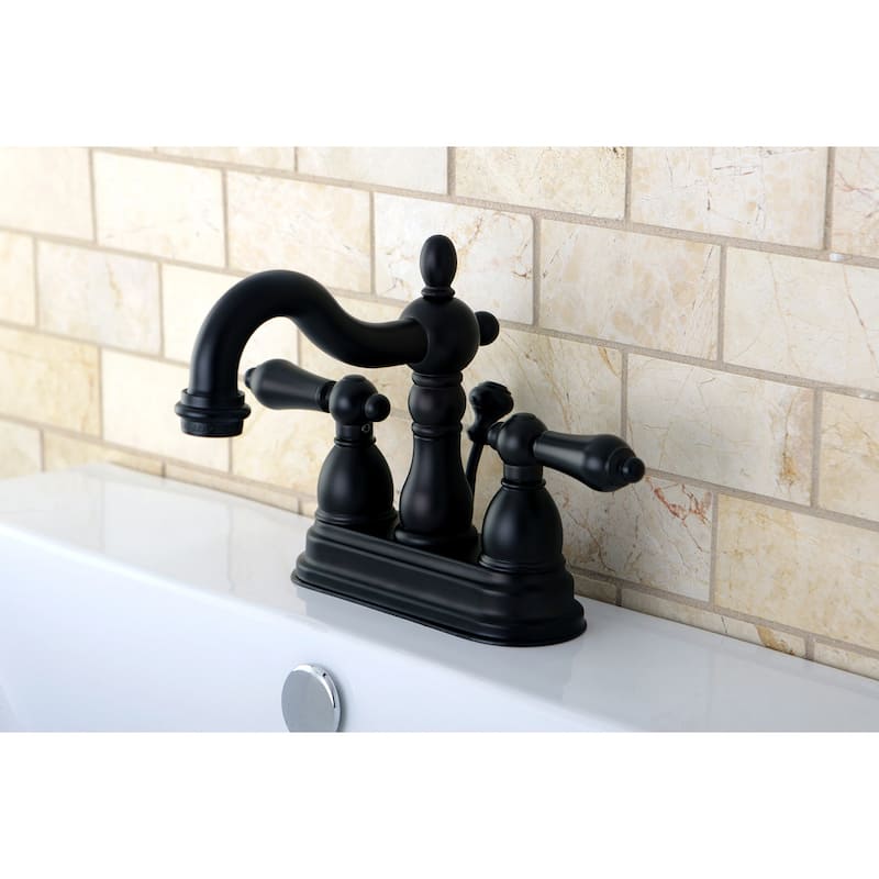 Heritage 4 in. Centerset Bathroom Faucet - Oil Rubbed Bronze