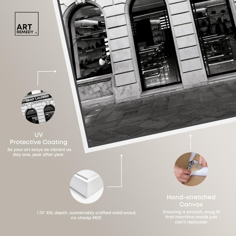 Glam Store front II Canvas by Art Remedy