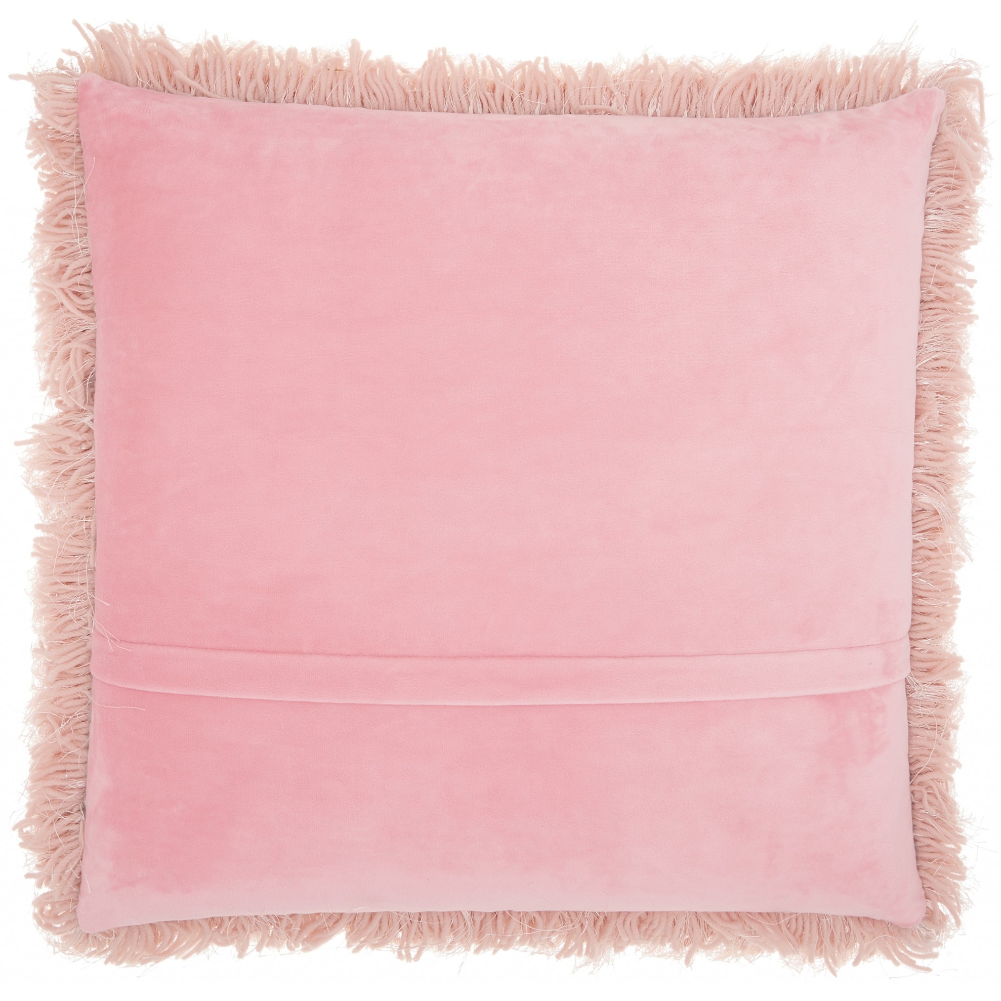 Pink shag pillow new arrivals
