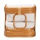 preview thumbnail 5 of 9, Corsa Modern Bohemian Natural Rattan Arm Chair