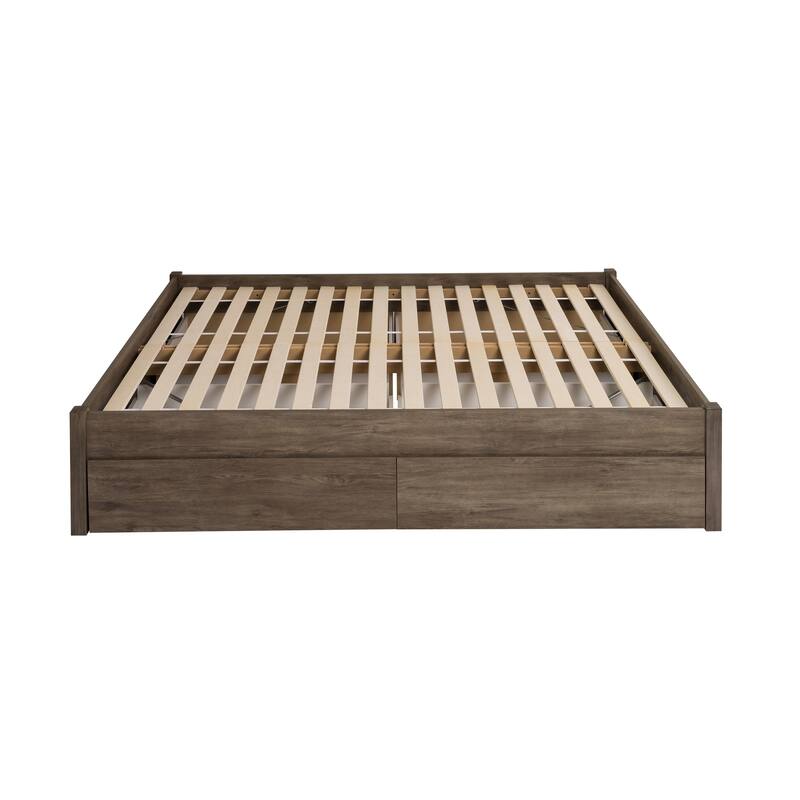 Prepac Queen Select 4-post Platform Bed with Optional Drawers