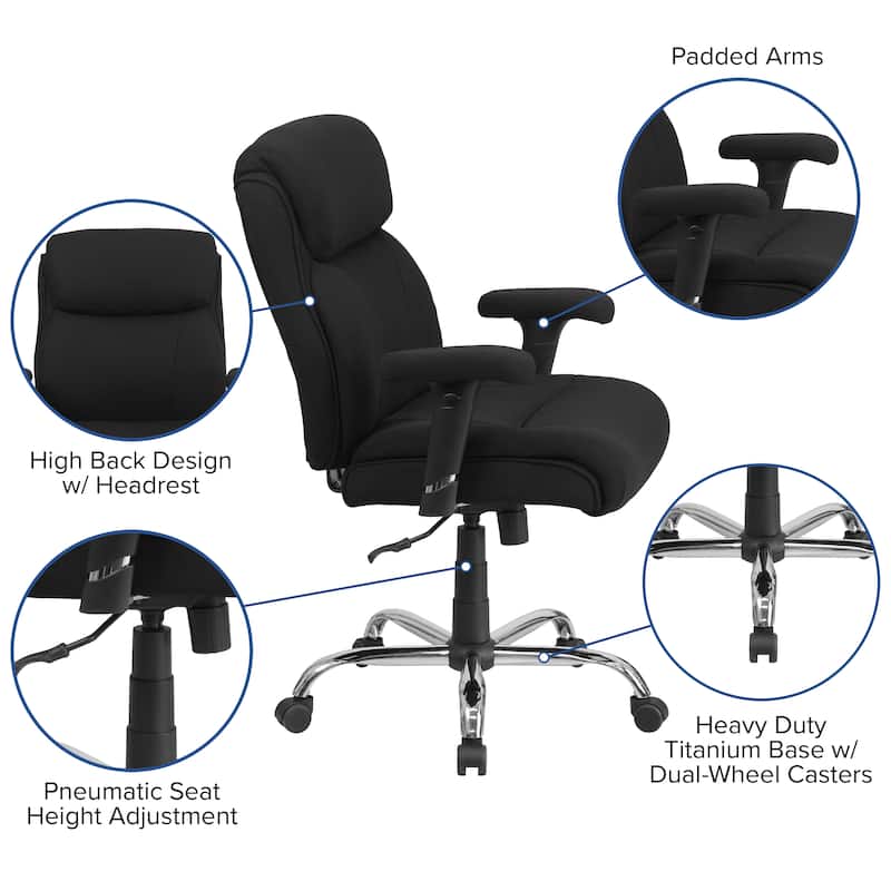 Big & Tall Swivel Ergonomic Task Office Chair
