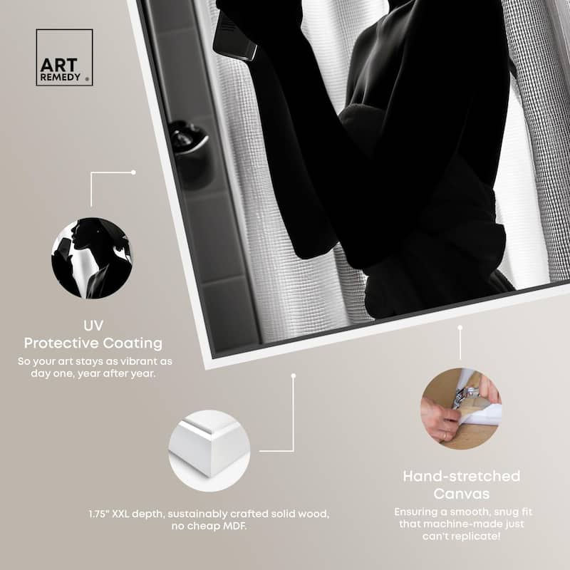 Bathroom Jam Session Canvas by Art Remedy