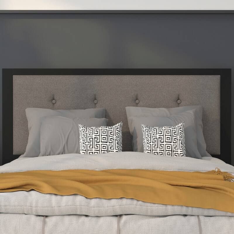 Metal Tufted Upholstered Headboard - Modern Headboard