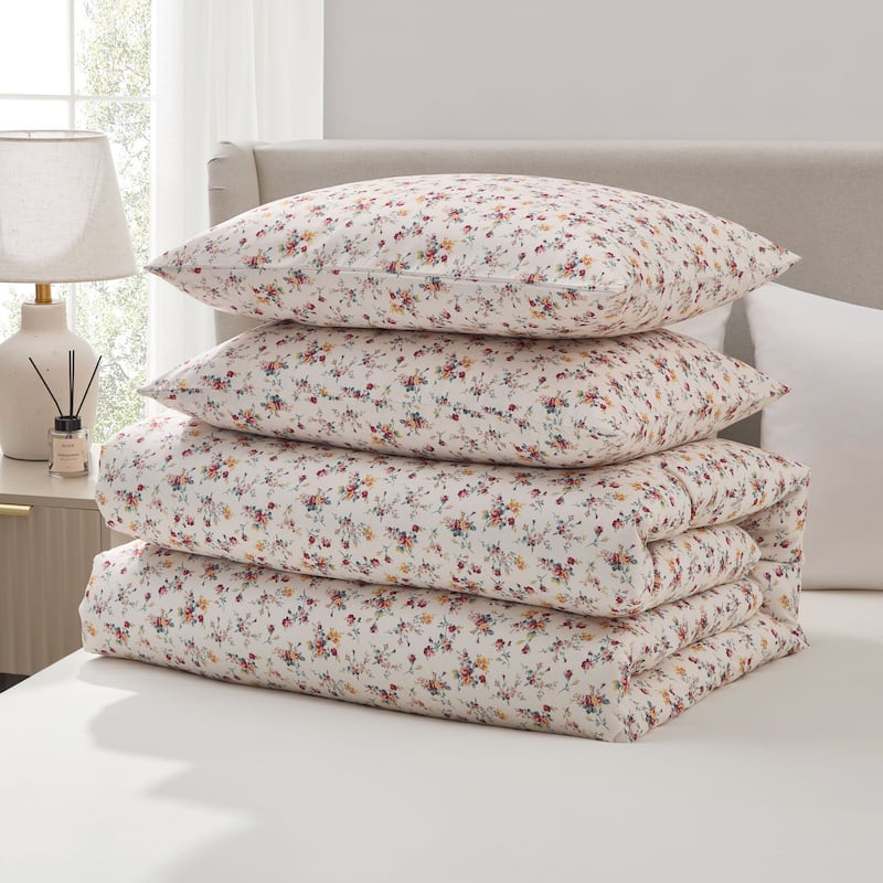 Empyrean Modern Comforter - 3 Piece Floral