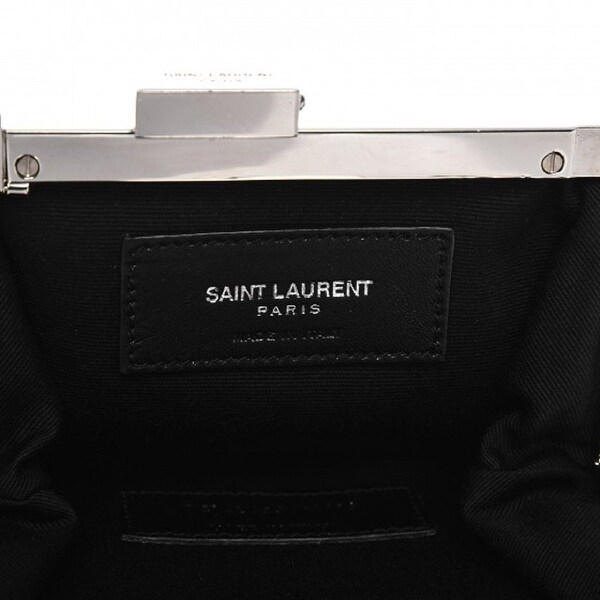 ysl bag black on black