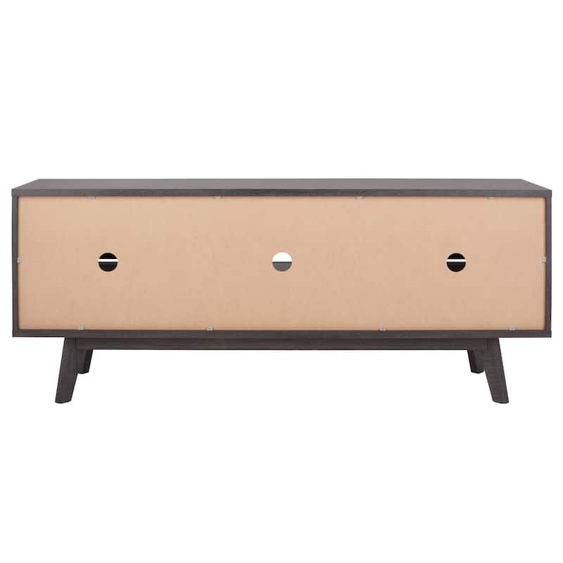 SAFAVIEH Alatar 3-Drawer Entertainment TV Media Stand (65" Flatscreen TV) - 58.7 in. x 15.2 in. x 23.9 in.