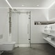 preview thumbnail 3 of 8, VIGO Winslow Frameless Sliding Shower Enclosure