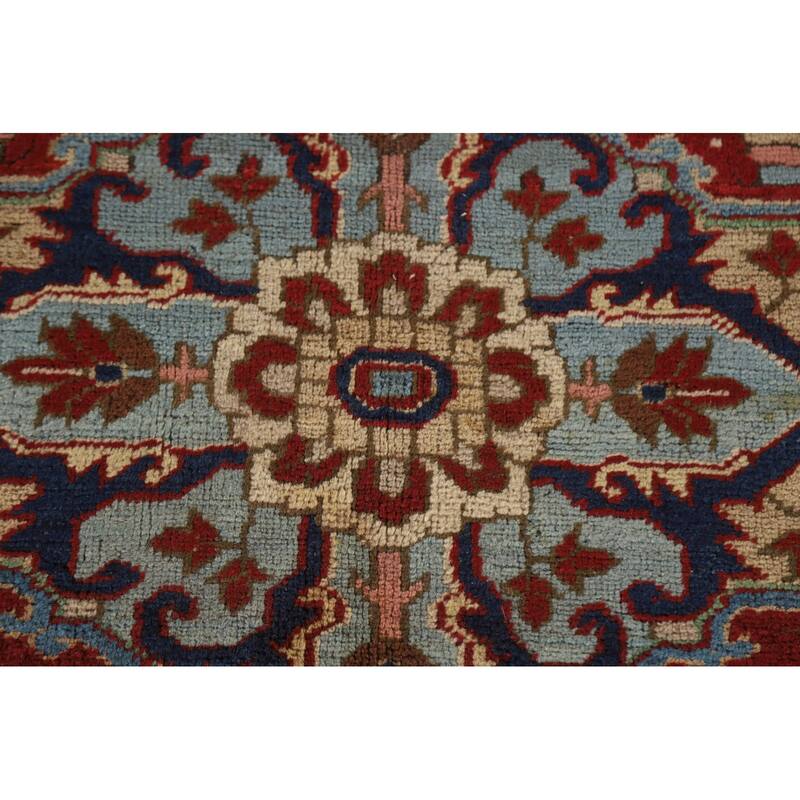 Tabriz Persian Antique Area Rug Hand-Knotted Wool Carpet - 8'1"x 10'10"