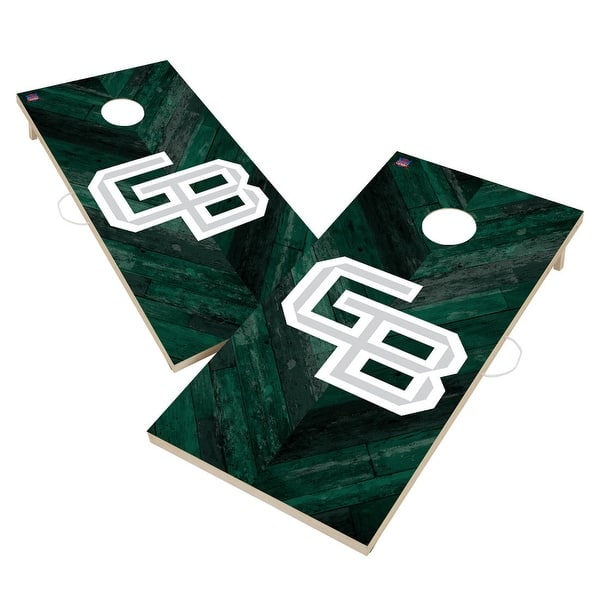 slide 2 of 6, Green Bay Phoenix Cornhole Board Set 16 Years and Up