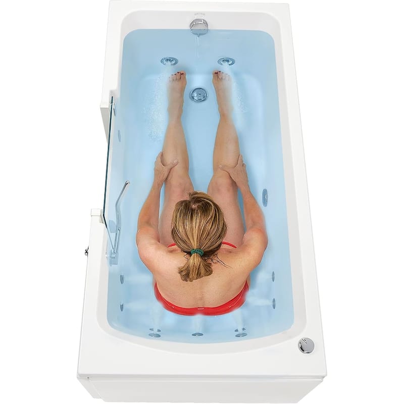 Ella Laydown 32x72 Soaking Walk in Bathtub