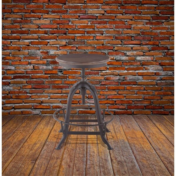 16 inch Wide Bar Stool with Adjustable Height Bed Bath Beyond
