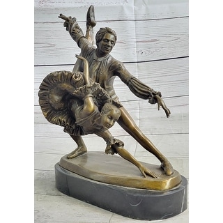 Two Russian Ballerinas Ballet Dancers Bronze Sculpture Statue Figure ...