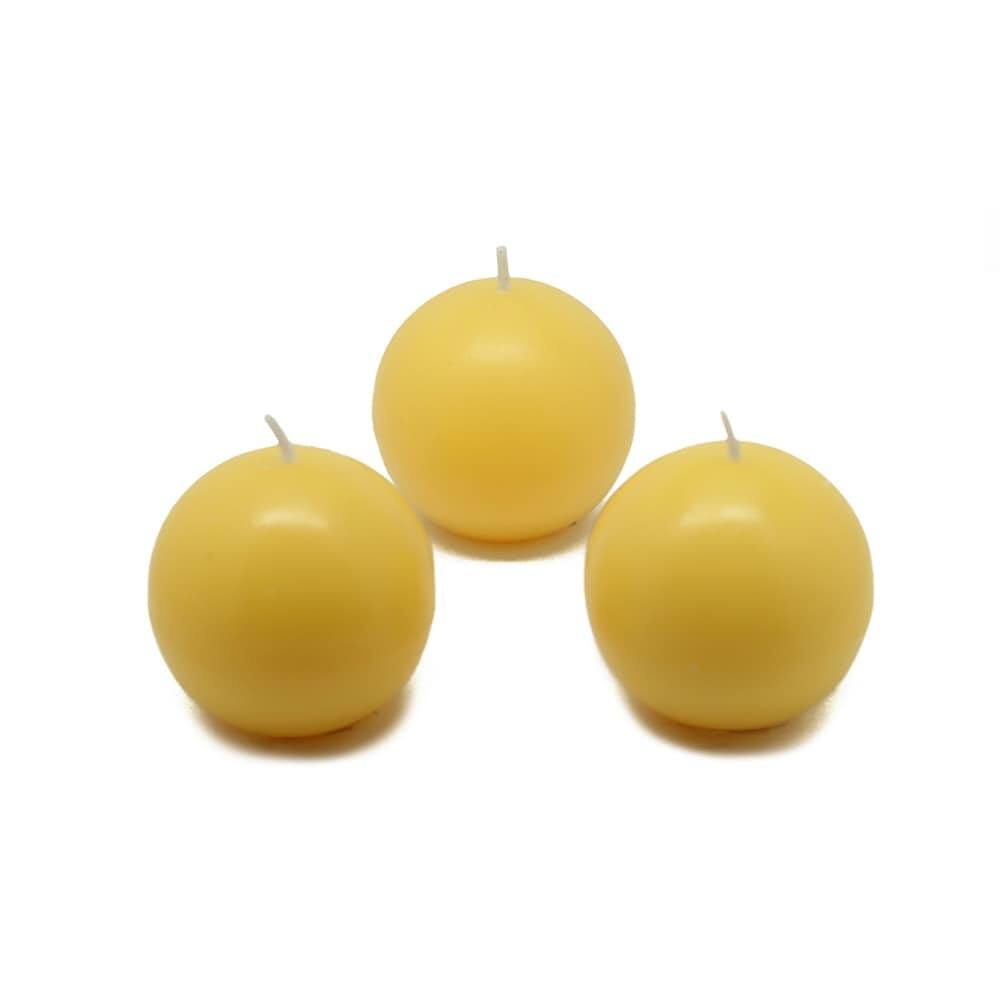 Hand-poured 2-inch Ball Candles (Pack of 12)